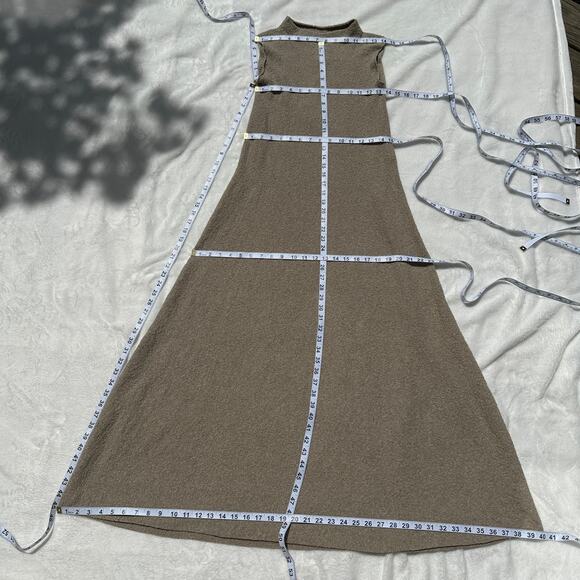 Lauren Manoogian Cotton Bouclé  Shell Dress Size 1 Small Pumice Taupe NWT $530 - Picture 4 of 16